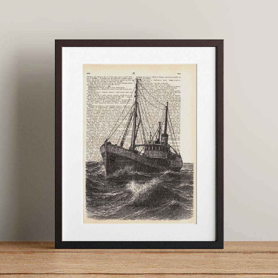 Heavy Seas - 21x28.3cm - 5.900 kr