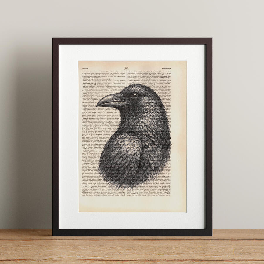 Raven - 21x28.3cm - 5.900 kr