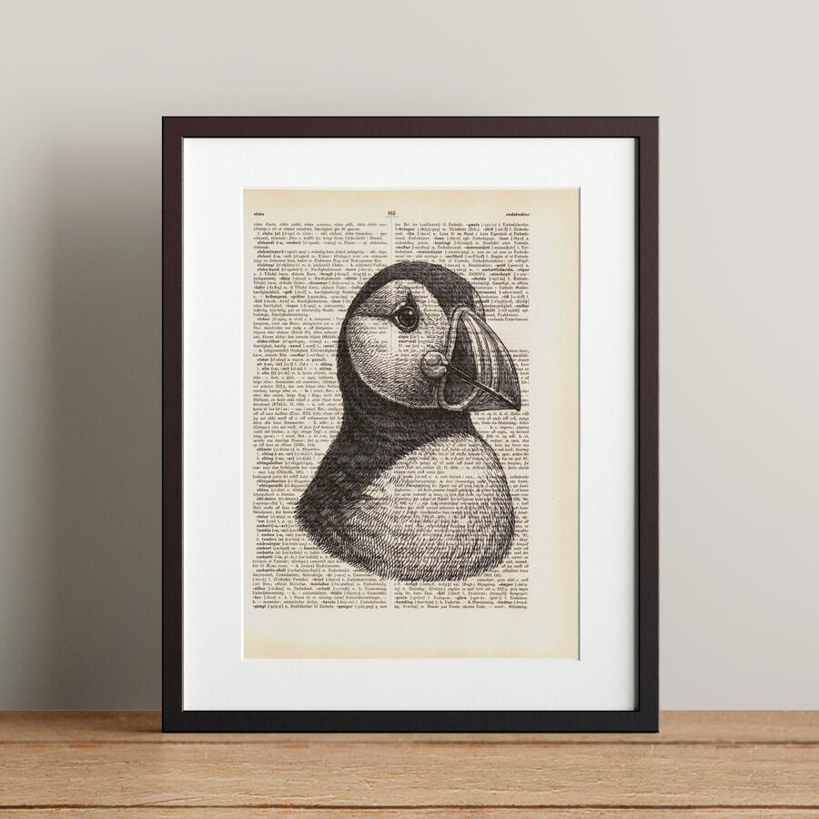 Puffin - 21x28.3cm - 5.900 kr